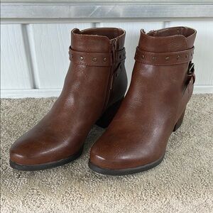 Brown Ankle Boots Soal Naturalizer Size 7